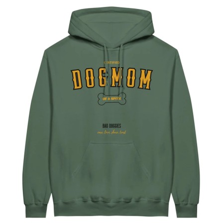 Hoodie CERTIFIED DOGMOM CLUB 🎓 - Spitz sur le site 