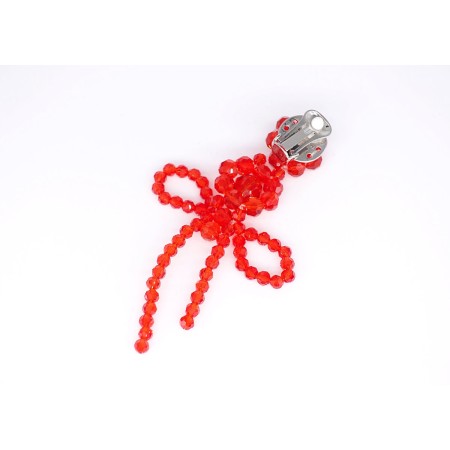 BOW-KNOT CRYSTAL EARRINGS outlet