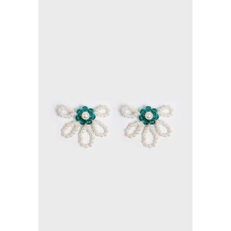 SMALL SUNFLOWER EARRINGS (THREE COLORS) la chaussure