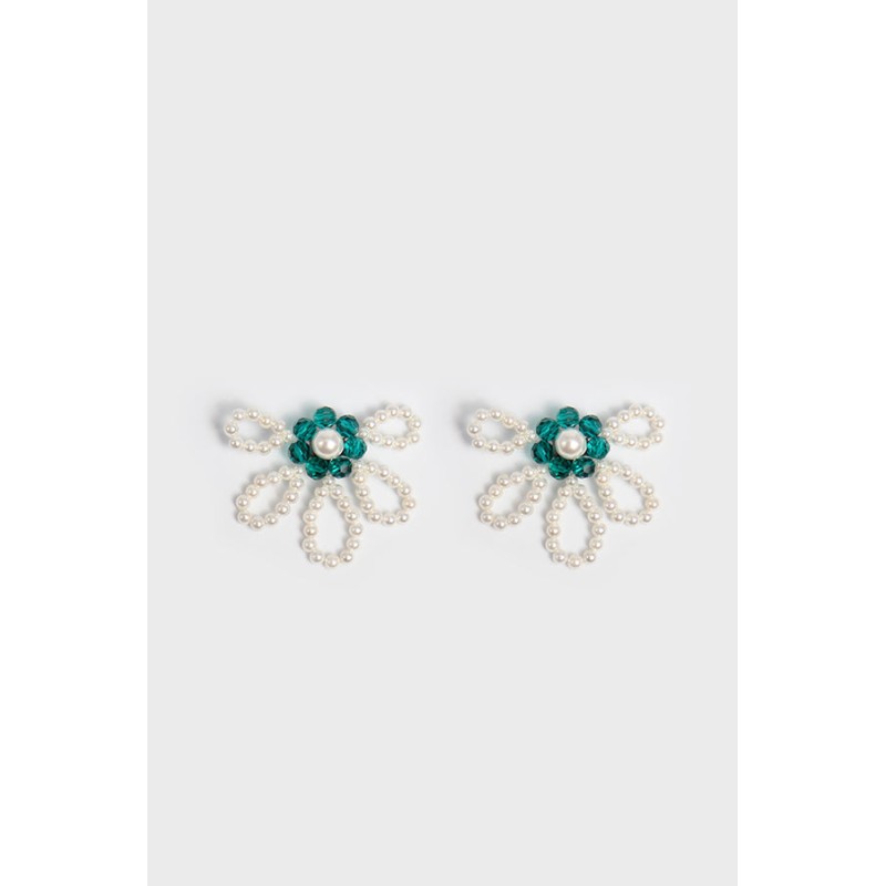 SMALL SUNFLOWER EARRINGS (THREE COLORS) la chaussure