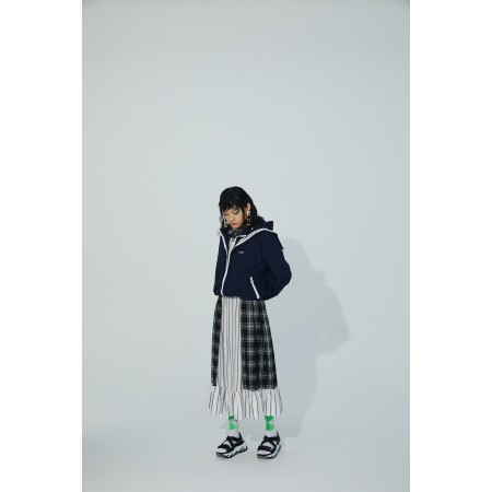 SAILOR COLLAR JACKET en linge