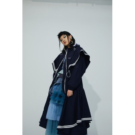 OVER-SHOULDER TRENCH COAT basket pas cher