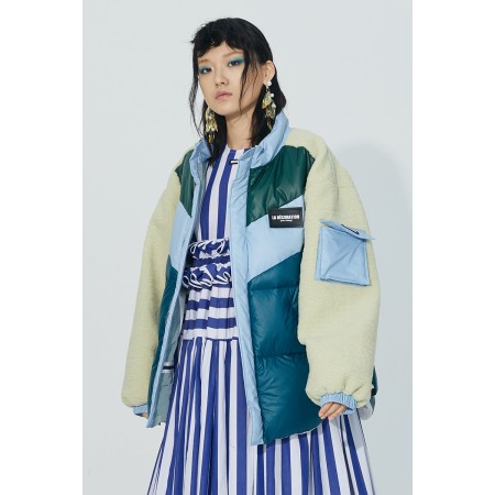 PATCHWORK DOWN-FILLED JACKET prix