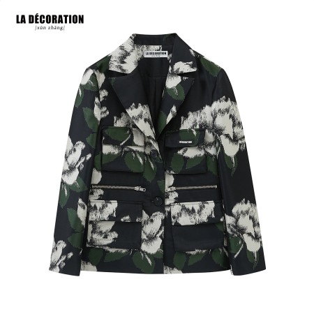 JACQUARD SUIT JACKET la livraison gratuite