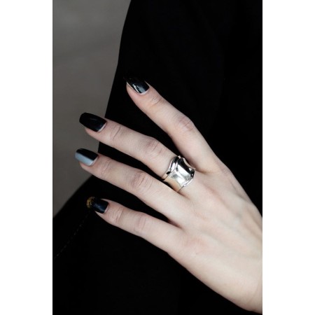 CHIC VINTAGE SILVER RING 2023