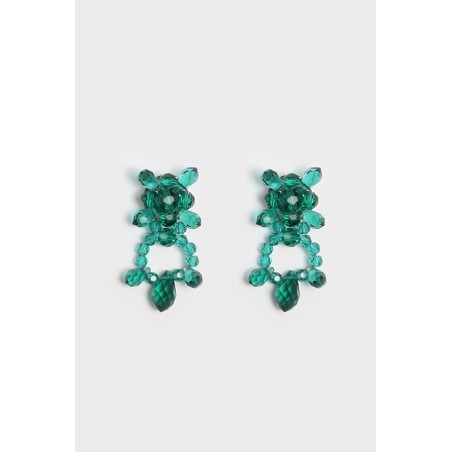 GREEN EARRINGS soldes