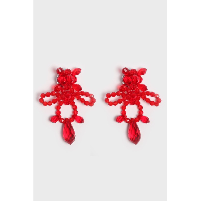 RED EARRINGS pas cher