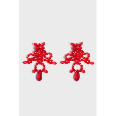 RED EARRINGS de la marque