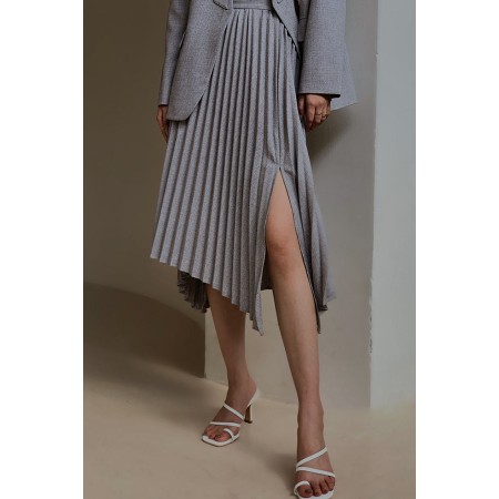 WOMEN'S SUIT THREE PIECE SET  WOMEN'S SUIT + PLEATED SKIRT + BELT chez Cornerstreet bien 