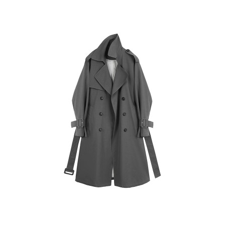 MID-LENGTH DOUBLE BREASTED TRENCH COAT vente chaude votre 