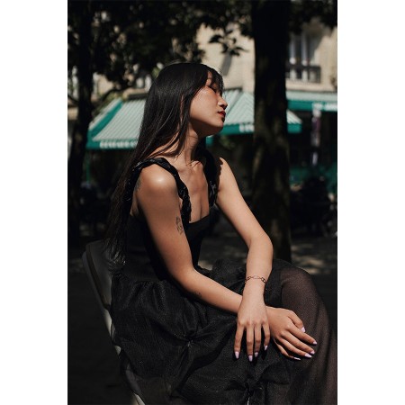 SLEEVELESS PLEATED DRESS Le MVP de beaucoup