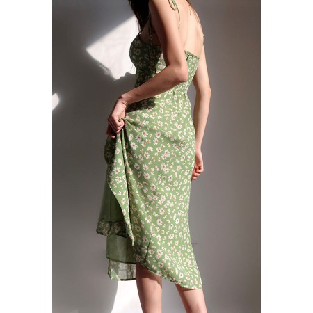 GREEN DAISY HALTER DRESS sélection de produits