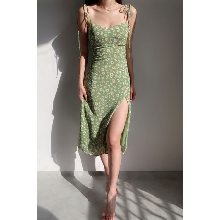 GREEN DAISY HALTER DRESS sélection de produits