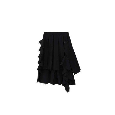 ASYMMETRICAL HALF SKIRT Vous souhaitez 