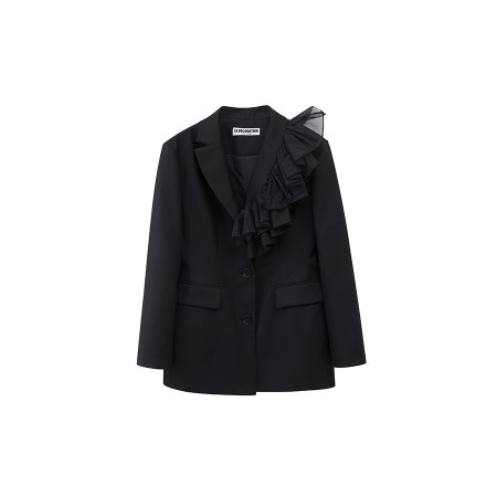 RUFFLE TRIMMED BLAZER sélection de produits