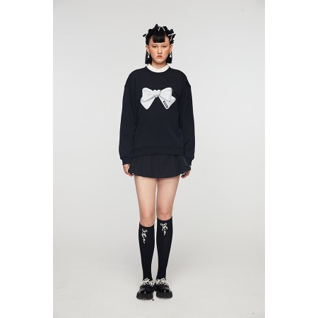 BOW PRINT SWEATSHIRT En savoir plus