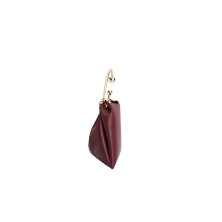 BURGUNDY RING HANDLE BAG la chaussure