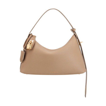 GOLD BEIGE HOBO BAG pas cher