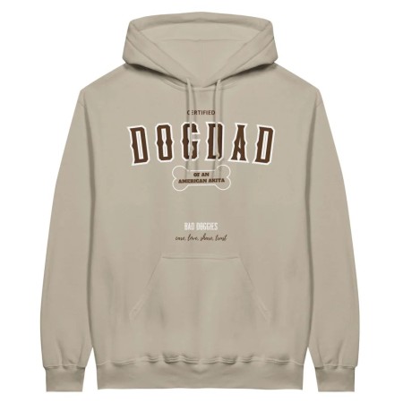 Hoodie CERTIFIED DOGDAD CLUB 🎓 - American Akita Paris Déstockage Promo