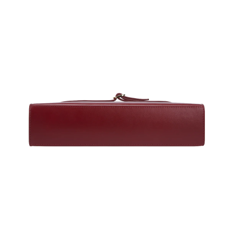 DARK CHERRY SHOULDER BAG en linge