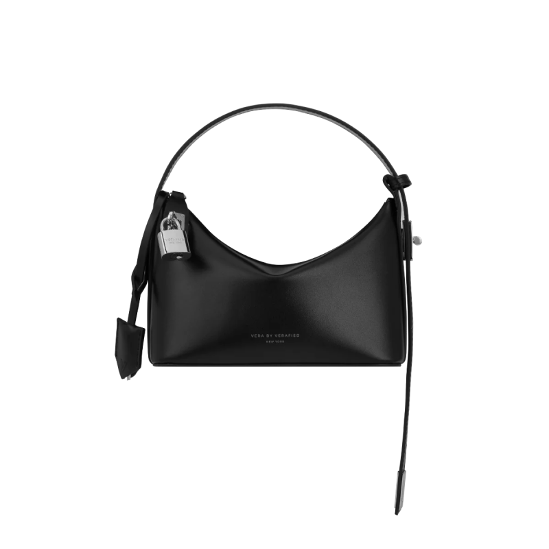 MINI SILVER BALCK HOBO BAG outlet