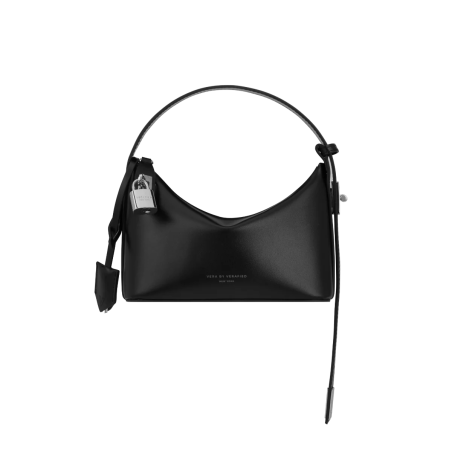 MINI SILVER BALCK HOBO BAG outlet