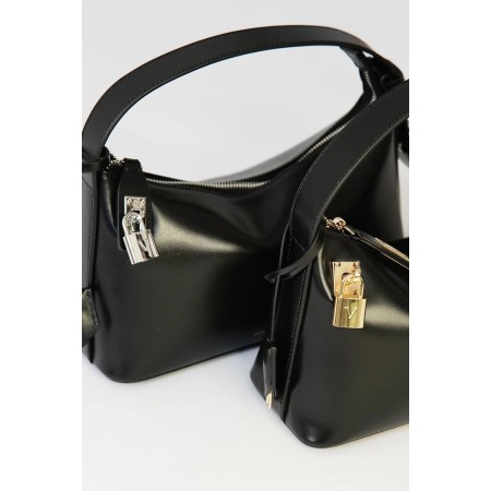 GOLD BLACK HOBO BAG france