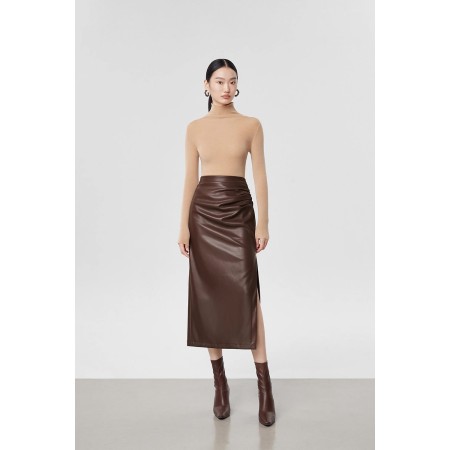 LEATHER SKIRT JUSQU'A -70%! 