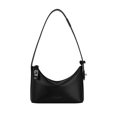 MINI SILVER BALCK HOBO BAG outlet