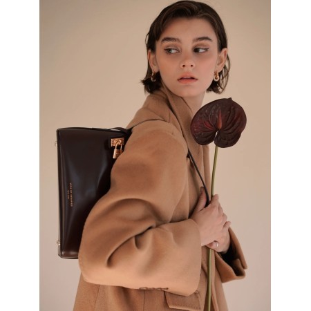 GOLD CHOCOLATE HOBO BAG meilleur choix