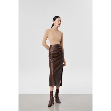 LEATHER SKIRT JUSQU'A -70%! 