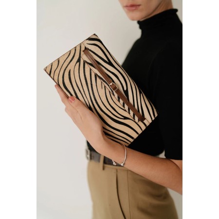 ZEBRA SHOULDER BAG de pas cher