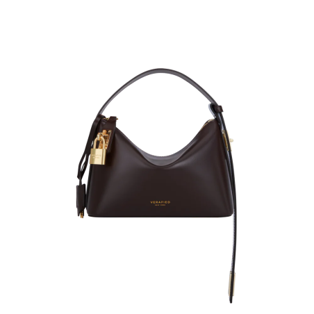 MINI GOLD CHOCOLATE HOBO BAG livraison et retour toujours gratuits