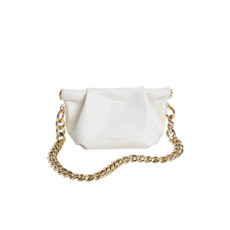 CREAM CROISSANT BAG pas cher 