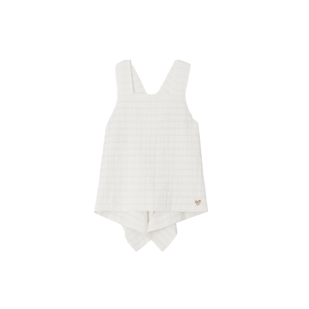 SQUARE CROSS BACK TOP_WHITE Livraison rapide