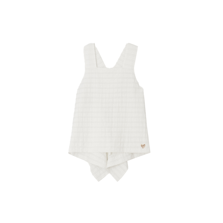 SQUARE CROSS BACK TOP_WHITE Livraison rapide