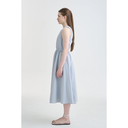 STRING MIDI DRESS_GREY Paris Déstockage Promo