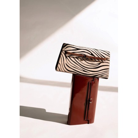 ZEBRA SHOULDER BAG de pas cher