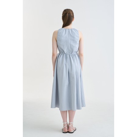 STRING MIDI DRESS_GREY Paris Déstockage Promo