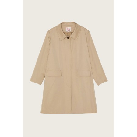 OVERSIZE BALMACAAN COAT_BEIGE Fin de série