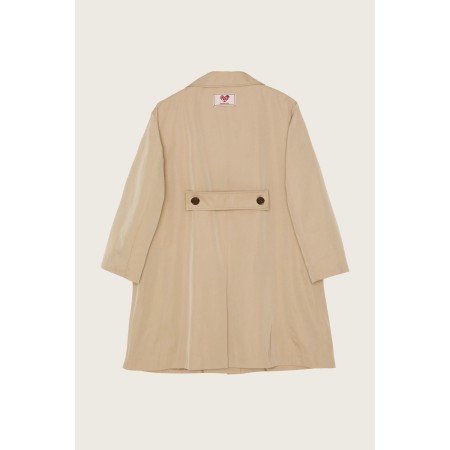 OVERSIZE BALMACAAN COAT_BEIGE Fin de série