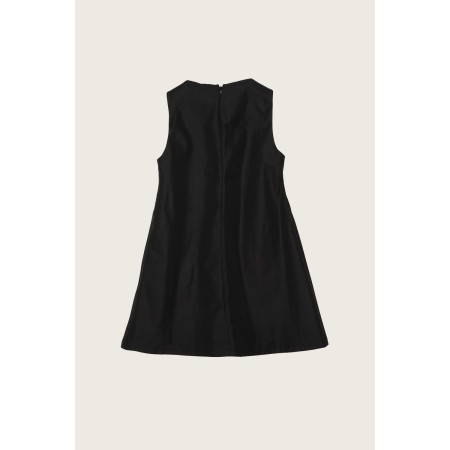 CURVE MINI DRESS_BLACK basket pas cher