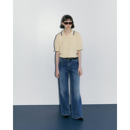 LONG WIDE DENIM PANTS_BLUE le concept de la Pate a emporter 