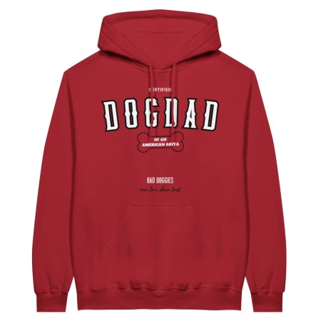 Hoodie CERTIFIED DOGDAD CLUB 🎓 - American Akita Paris Déstockage Promo