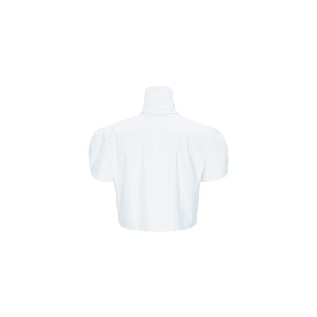 FRILL TIE BLOUSE_WHITE ouvre sa boutique