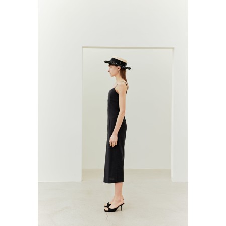 SLIP DRESS_BLACK Le MVP de beaucoup