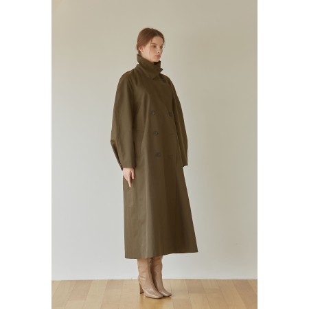 RAGLAN TRENCH COAT_KHAKI Faites des économies