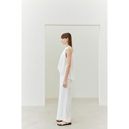 HALTER NECK JUMPSUIT_IVORY prix pour 