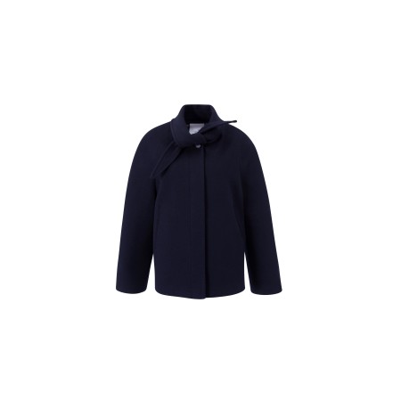 SCARF COAT_NAVY Venez acheter