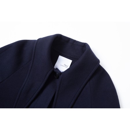 SCARF COAT_NAVY Venez acheter